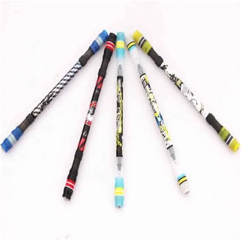 1pcs Penspinning Non Slip Coated Spinning Pen Champion Rolling Pen Ball ...