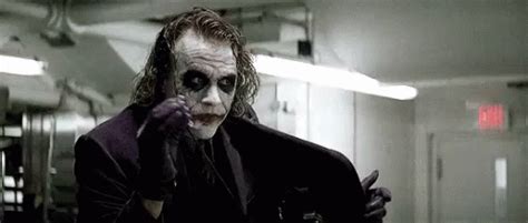 Joker The Dark Knight GIF - Joker TheDarkKnight HeathLedger - Discover ...