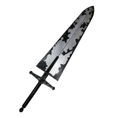 1954 47" Black Clover Asta Big Sword Cosplay Prop Collectibles ...