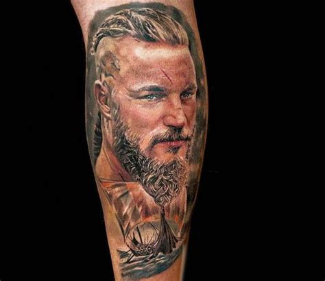 Ragnar Lodbrok tattoo by Pasha Tarino | Post 24895 | Ragnar, Ragnar ...