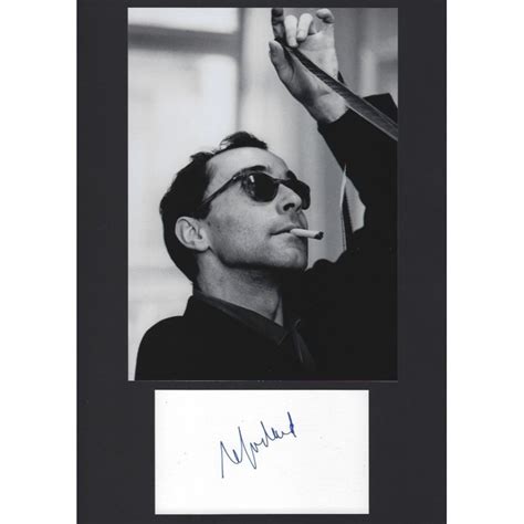 Jean Luc GODARD Autograph