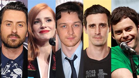 The It 2 cast includes Bill Hader, James McAvoy, and Jessica Chastain ...