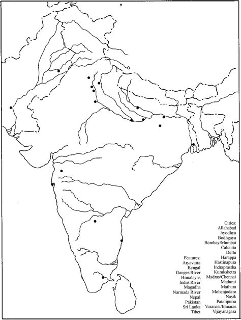 India River Map Printable