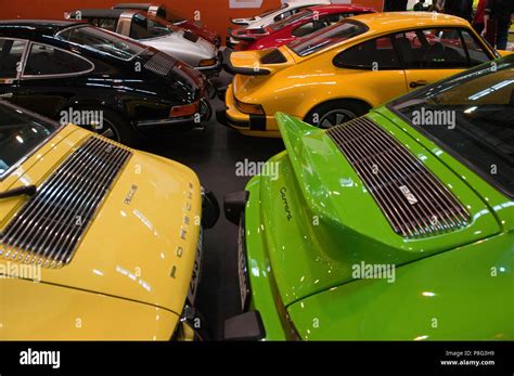 Porsche 911, different colors Stock Photo - Alamy