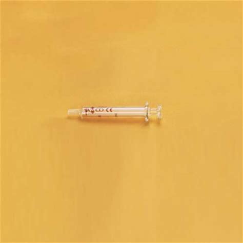 Glass Syringe - 5ml | School Science Equipment | brecklandscientific.co.uk