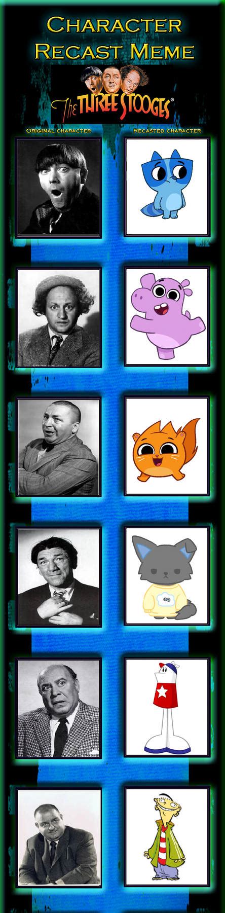 My The Three Stooges Cast by PokemonFan1911 on DeviantArt