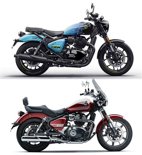 Royal Enfield Shotgun 650 Vs Super Meteor 650 – Top Differences ...