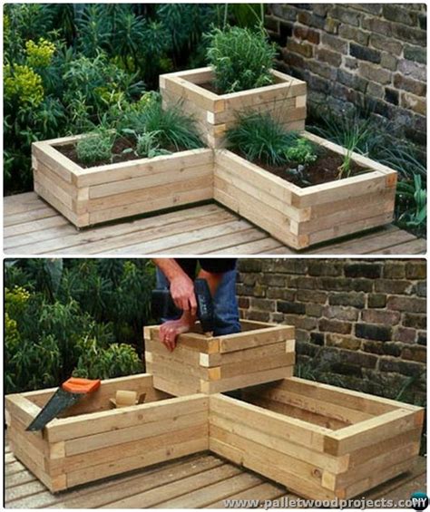 Pallet Raised Garden Bed – Pallet Wood Projects