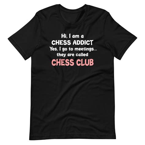 Chess Addict Chess Club Shirt – Tee Shop USA