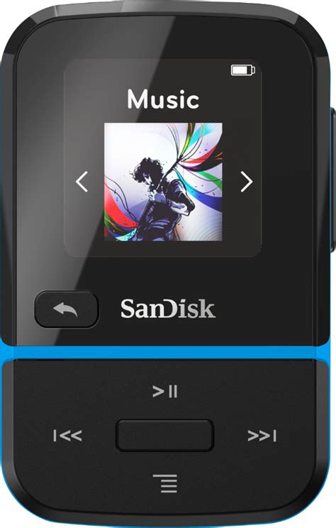 Questions and Answers: SanDisk Clip Sport Go 32GB MP3 Player Blue ...