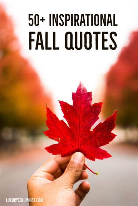 85+ Inspirational Fall Quotes | Short, Happy And Funny Autumn Sayings