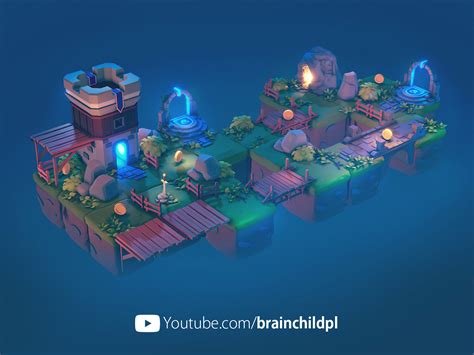 Blender + Unity (full process video) - LOW POLY game ready assets ...