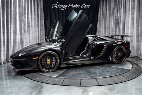 Used 2016 Lamborghini Aventador LP750-4 SV MSRP $536K+ MATTE BLACK ...