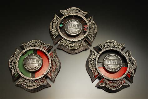 Chicago Fire Department Badges – Meghann Sottile | METALSMITH + MAKER