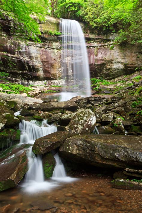 Gorgeous Rainbow Falls in the Great Smoky Mountains National Park. LIKE ...