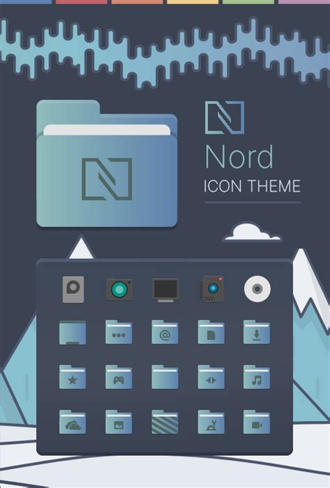 Nord Icon Theme by niivu on DeviantArt