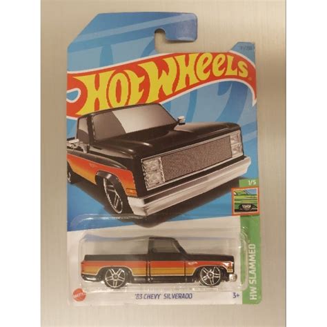 Hot Wheels '83 Chevy Silverado 2023 | Shopee Brasil