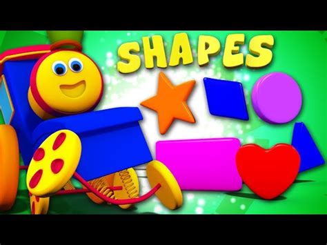 The Shapes Song | Learning Videos by Bob The Train On Kids Tv - Videos ...