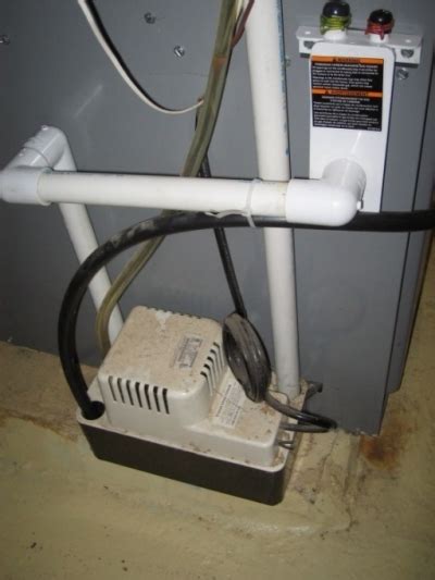 Furnace Condensate Pump Installation