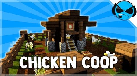 Chicken Coop Build: Minecraft Automatic Chicken Coop