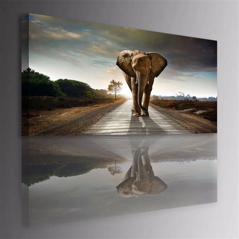 Wall Art Elephant Animal Canvas Painting Canvas Prints Art For Wall ...