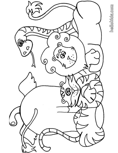 African Animals Coloring Pages at GetDrawings | Free download