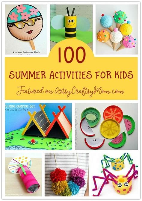 The Ultimate List of 100 Summer Activities for Kids | Summer activities ...