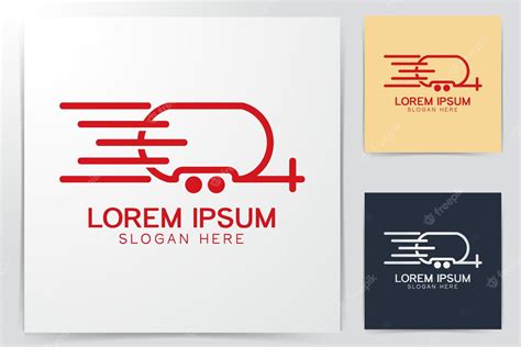 Premium Vector | Truck food, delivery, logo Ideas. Inspiration logo ...