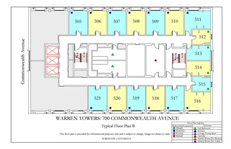 Warren Towers Floor Plans | Boston University Housing