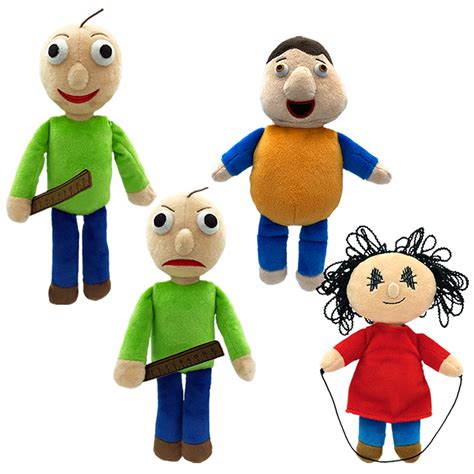 Baldi's Basics: Beanie Plush Set (4-Pack) - Baldi's Basics ...