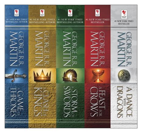 George R. R. Martin's A Game of Thrones 5-Book Boxed Set (Song of Ice ...