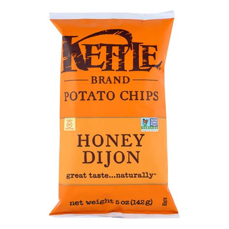 Kettle Brand Potato Chips - Honey Dijon - 5 Oz - Case Of 15 | eBay