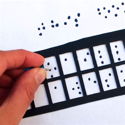 Make a Simple Braille Slate and Stylus (inspired by Six Dots: A Story ...