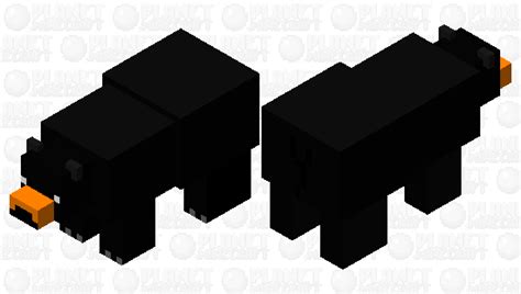 Black Bear Minecraft Mob Skin