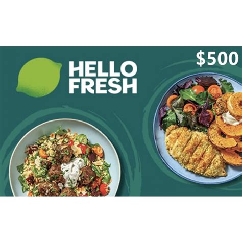 HelloFresh $500 NZD Digital Gift Cards (Email Delivery) - G.S.V.C