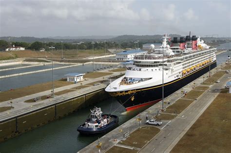 The Disney Wonder is the First Cruise Ship to Travel the Panama Canal ...