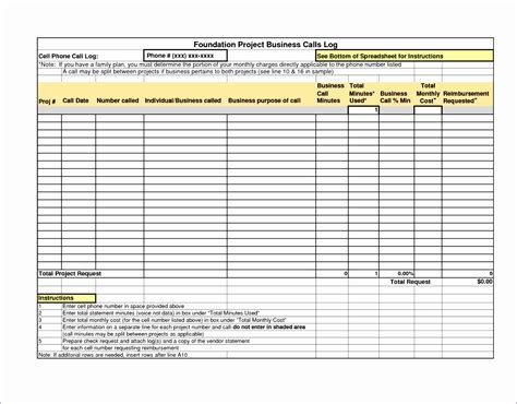 Free Excel Logbook Template - Printable Templates