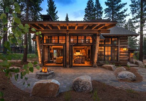 Cozy mountain style cabin getaway in Martis Camp, California | Rustic ...