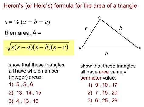 MEDIAN Don Steward mathematics teaching: area of any triangle