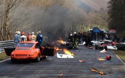 Nürburgring Fatal Crash : Horrifying Images Show The Old Dangers Of ...