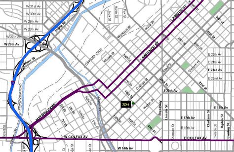 Denver 16th Street Mall Map - Maping Resources