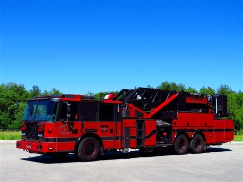 Monroe VFD KME 81' Mid Mount Platform - Bulldog Fire Apparatus