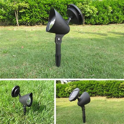 LED Solar Garden Light Lamps Spotlight Lamp Light Outdoor Landscape ...