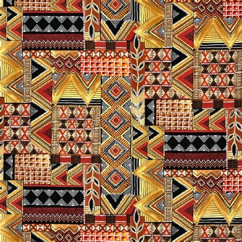 57 best images about African fabric quilts on Pinterest