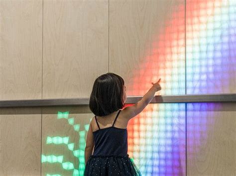 Interactive Light walls called LUMES by ENESS. Lighting in Healthcare ...