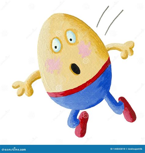 Humpty Dumpty Cartoon Vector Illustration | CartoonDealer.com #76553012