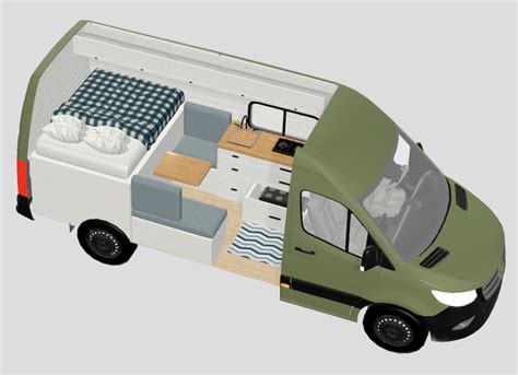 Creating a Camper Van Layout: The Ultimate Step-By-Step Guide — vanspace 3D