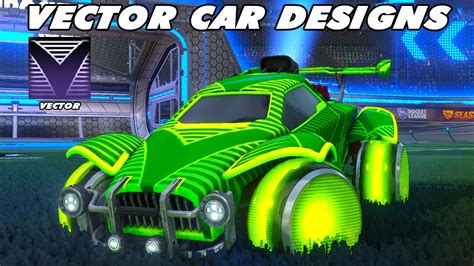 Vector Car Designs - Rocket League - YouTube