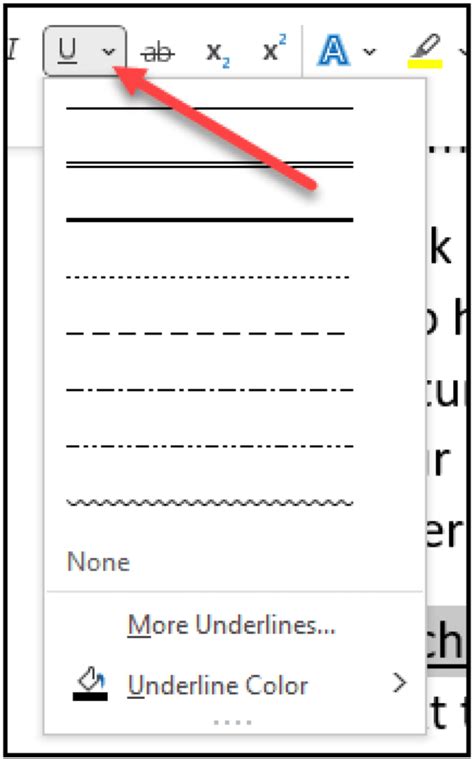 How to Underline In Word - Help With Office