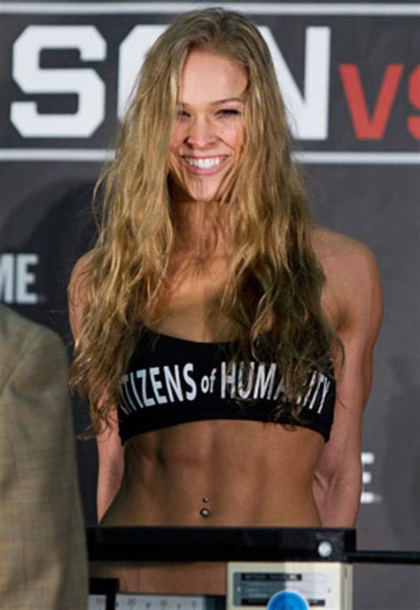 UFC star Ronda Rousey says she loads up on sex before she fights ...